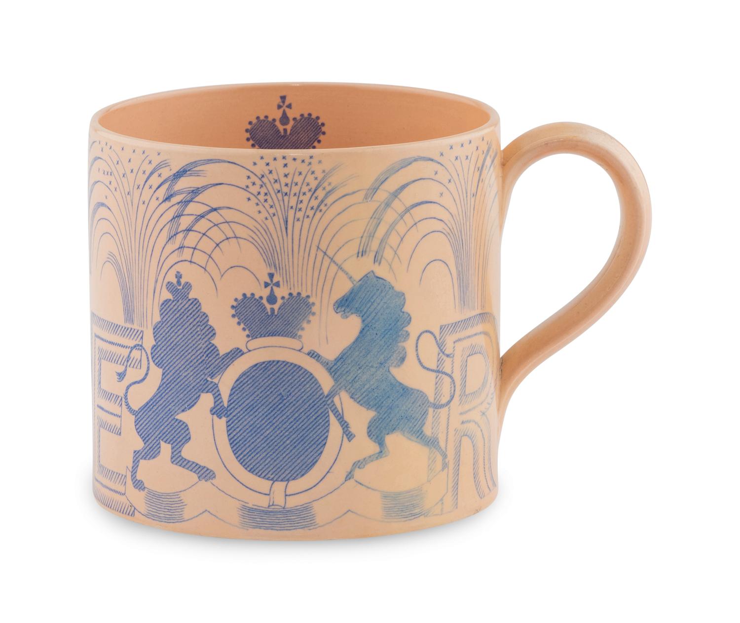 An Eric Ravilious for Wedgwood Commemorative Edward VIII Mug