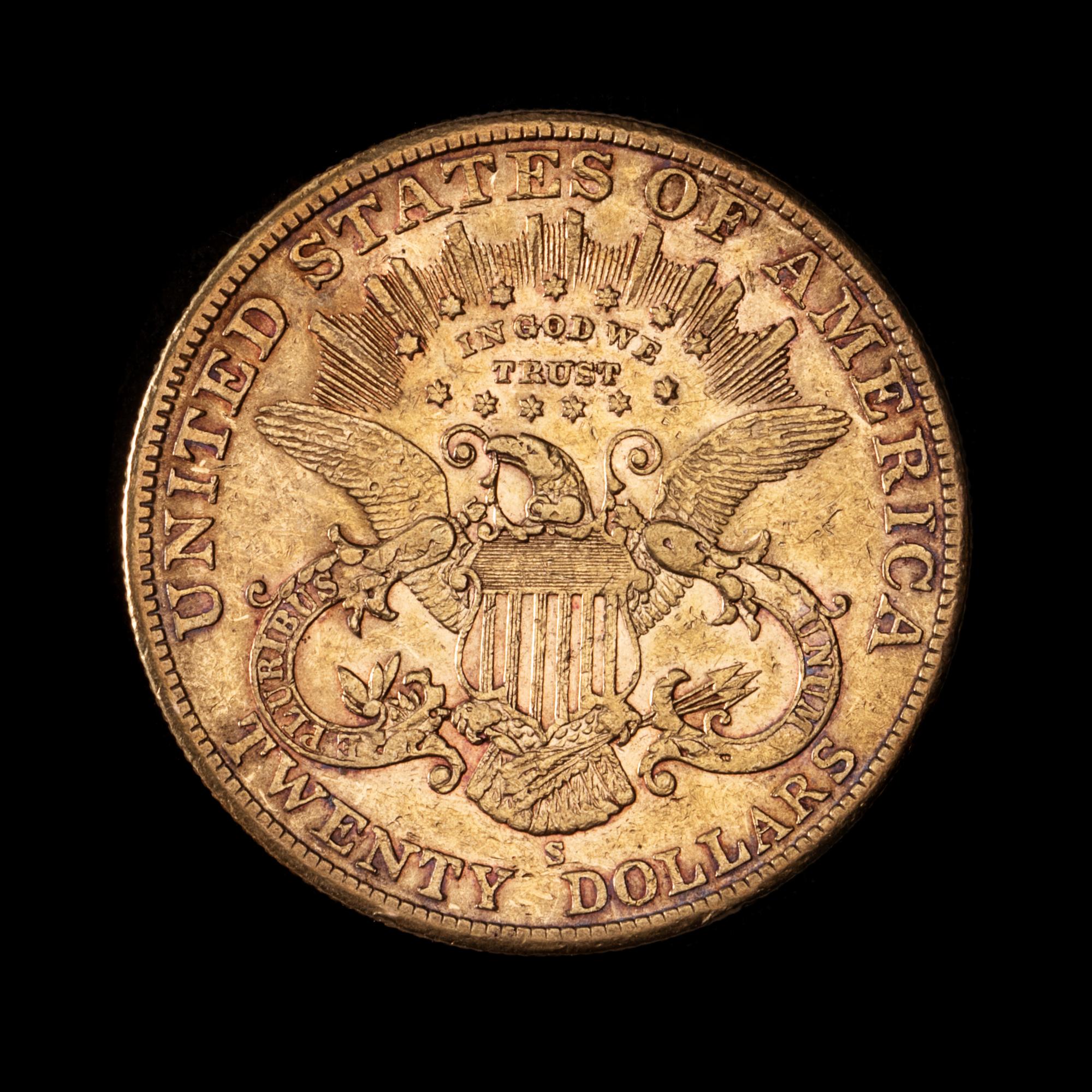 A United States 1902-S Liberty Head $20 Gold Coin