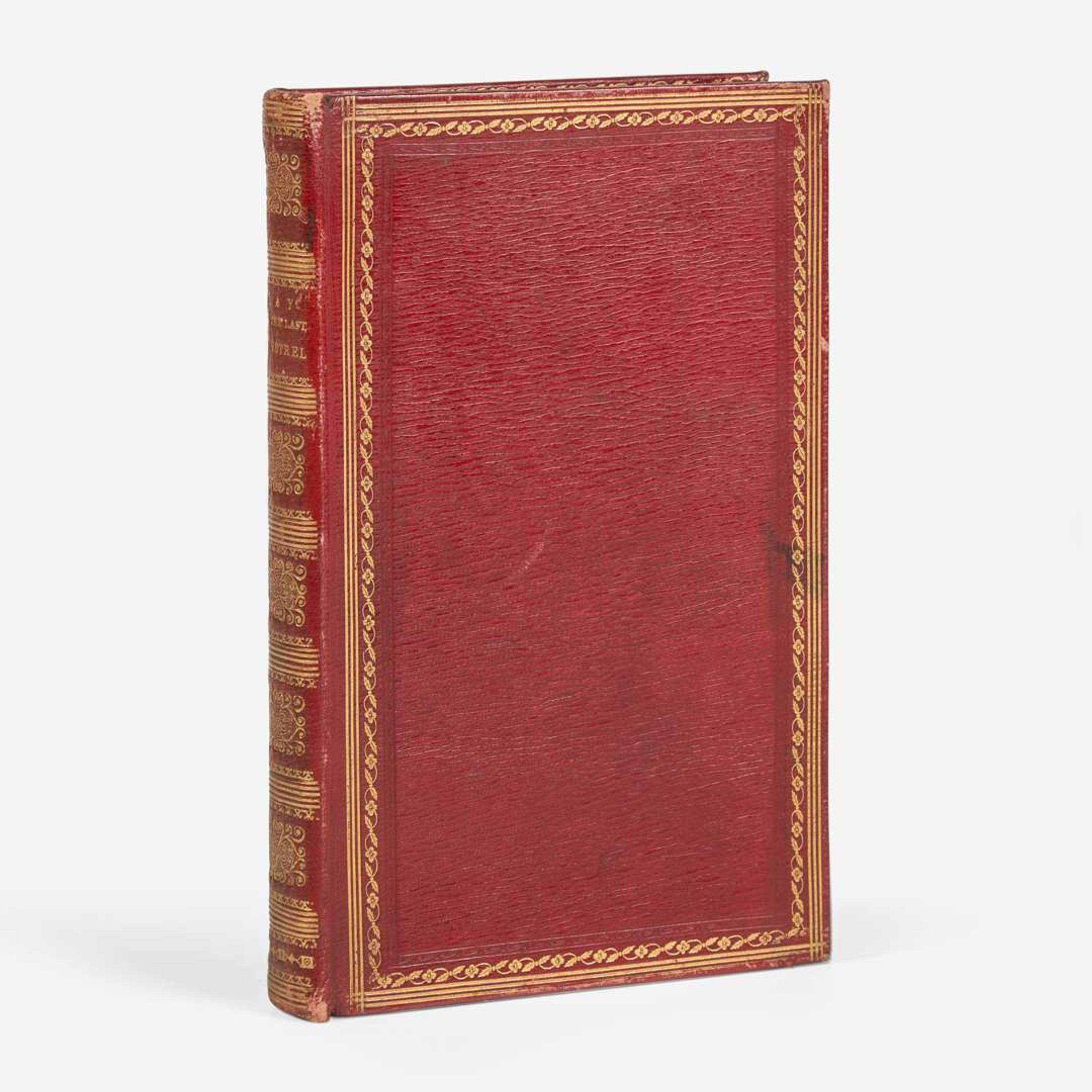 [Fore-Edge Painting] Scott, Walter The Lay of the Last Minstrel, a Poem