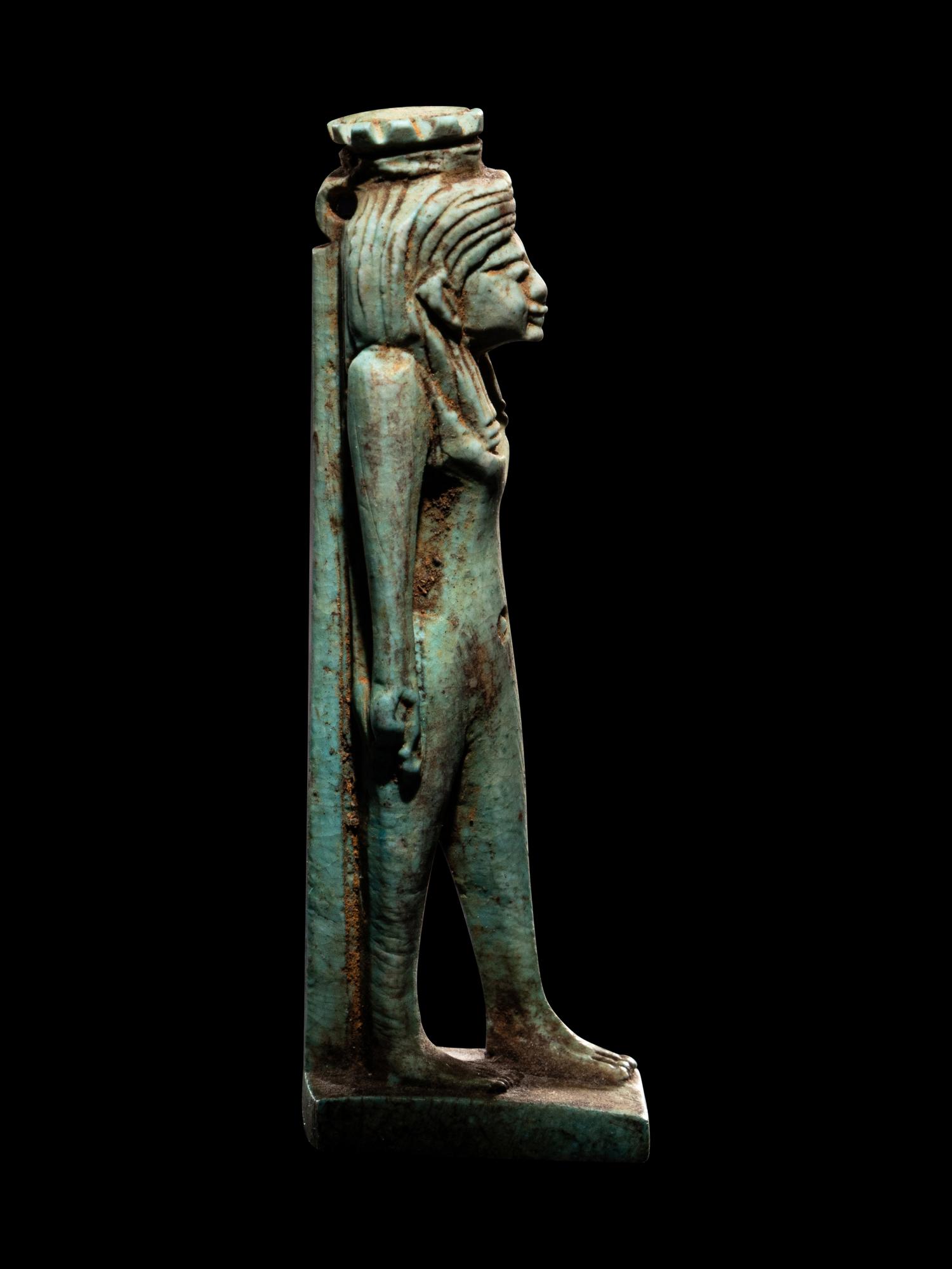An Egyptian Faience Isis