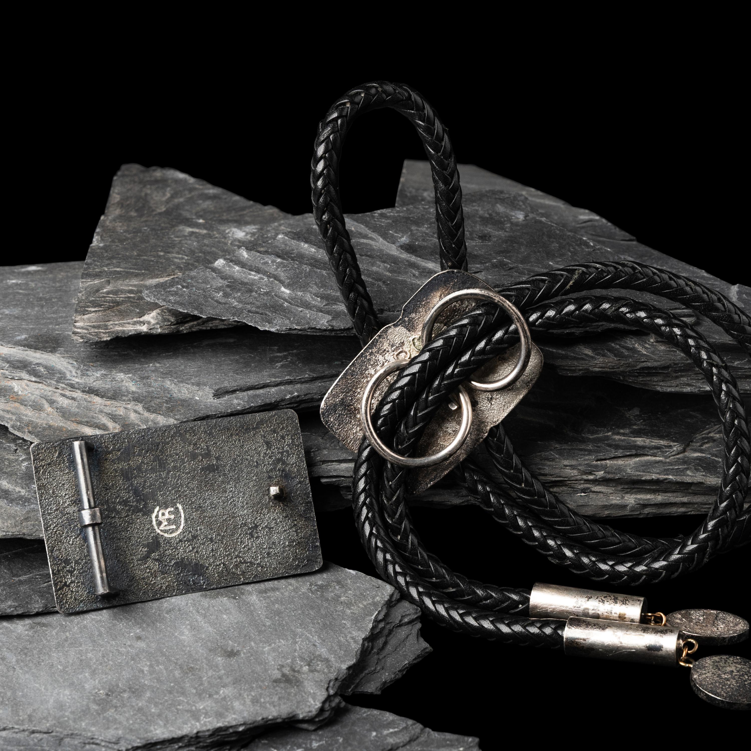 Northwest Coast and Navajo Silver and Turquoise Men's Wear Jewelry