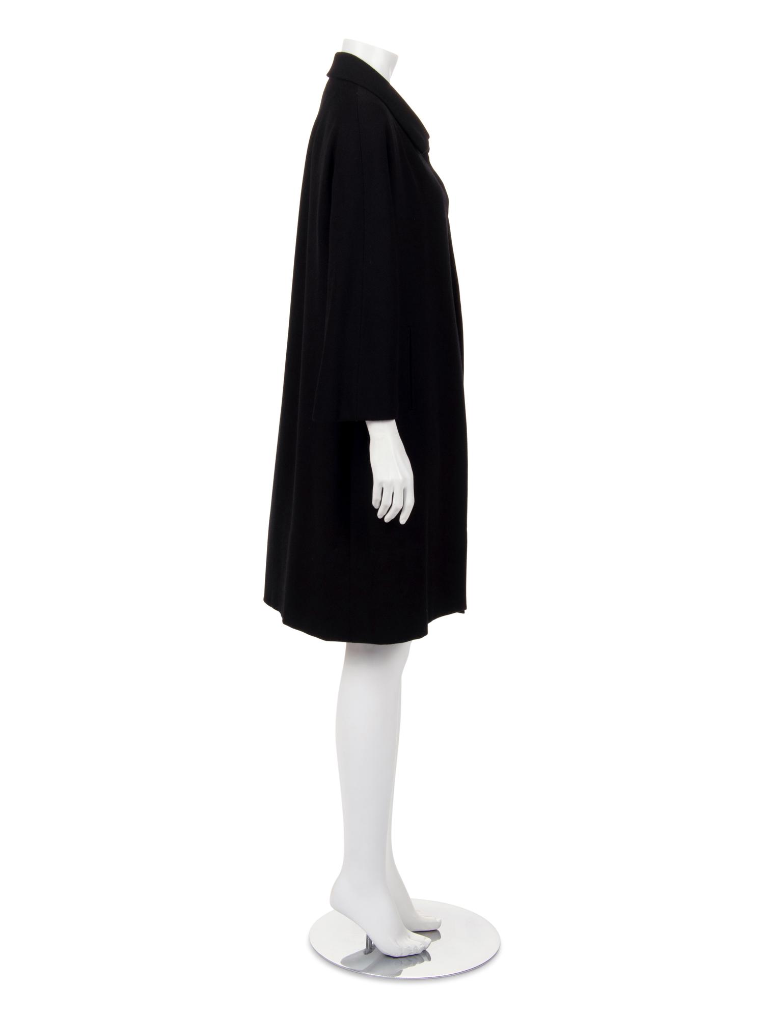 Balenciaga Haute Couture Wool Coat, c.1960