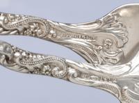 An American Silver Flatware Service, Theodore B. Starr, New York, NY, comprising: 12 dinner knives 12 luncheon knives 12 salad forks 12