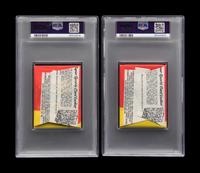 A Group of Sealed Unopened Wax Packs of 1975 Topps Mini Baseball Cards (PSA 7 NM)