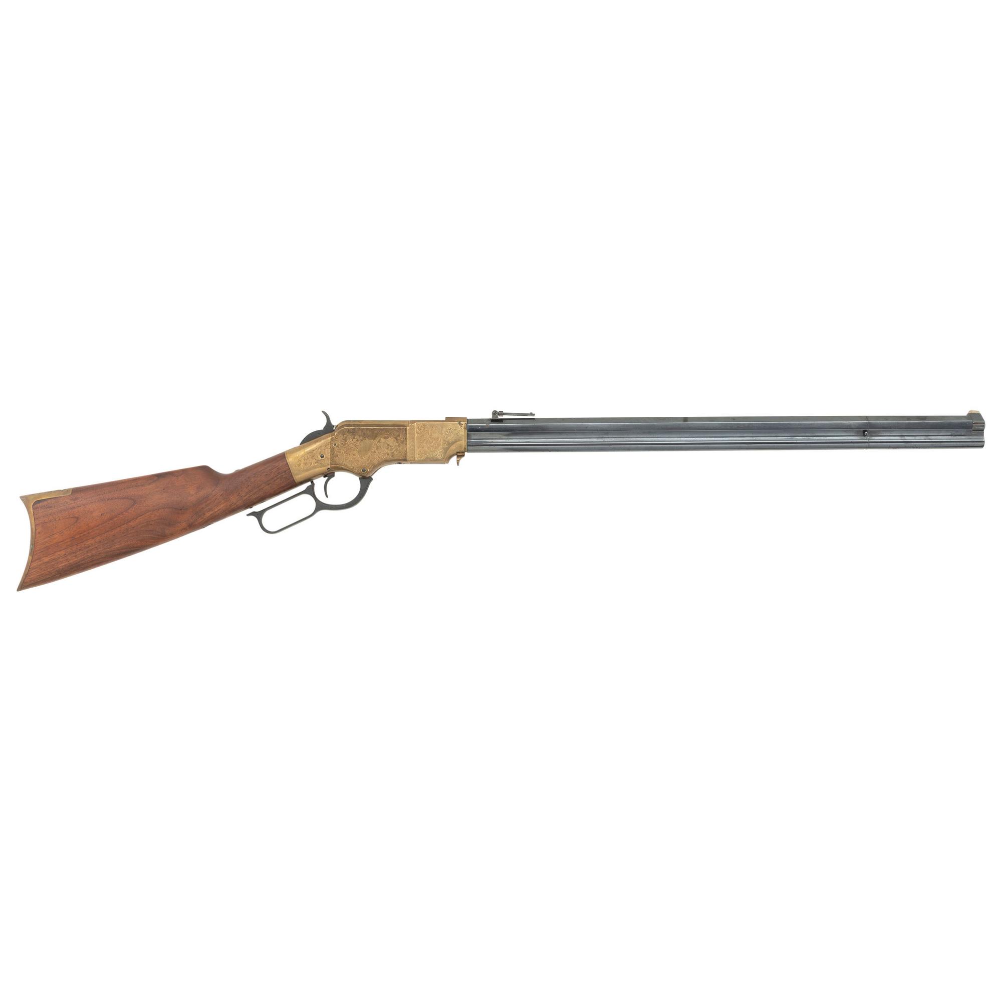 **Early Navy Arms Engraved 1860 Henry .44-40