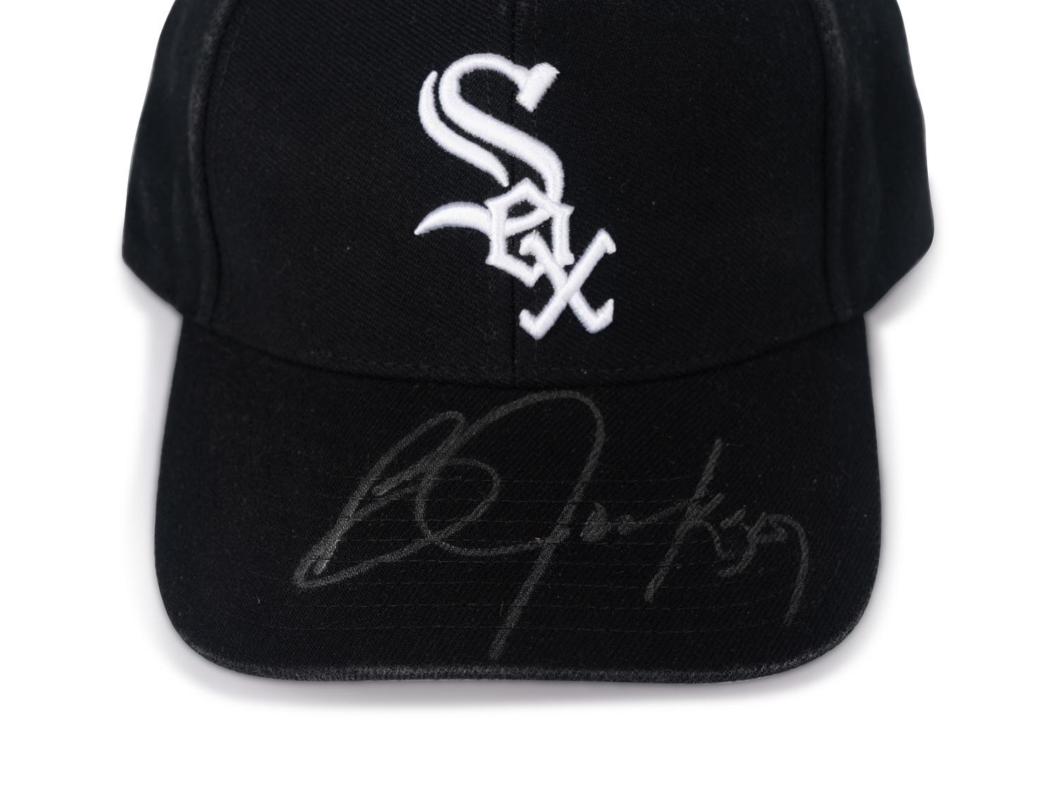 A Bo Jackson Signed Autograph Baseball and Chicago White Sox Hat (Beckett Authentication Services BAS Certified),