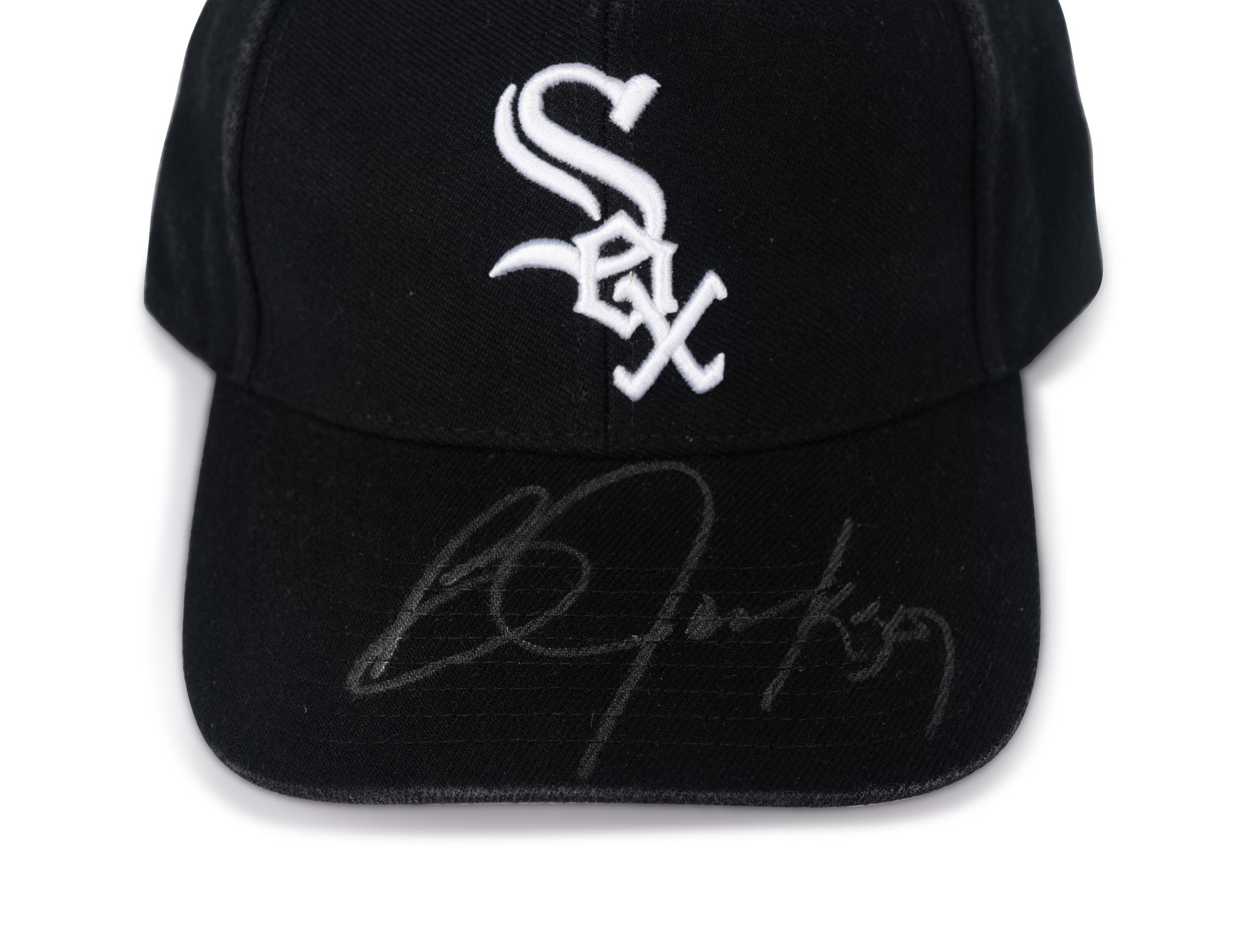 A Bo Jackson Signed Autograph Baseball and Chicago White Sox Hat (Beckett Authentication Services BAS Certified),