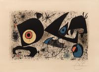 Joan Miró, (Spanish, 1893–1983), Hommage à Miró, 1972