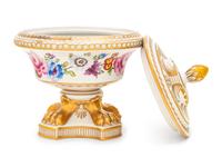 A Dresden Porcelain Covered Dish