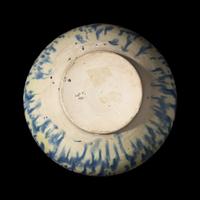A Chinese Blue-Splashed Jar, Tang Dynasty — 唐 灑藍三彩罐