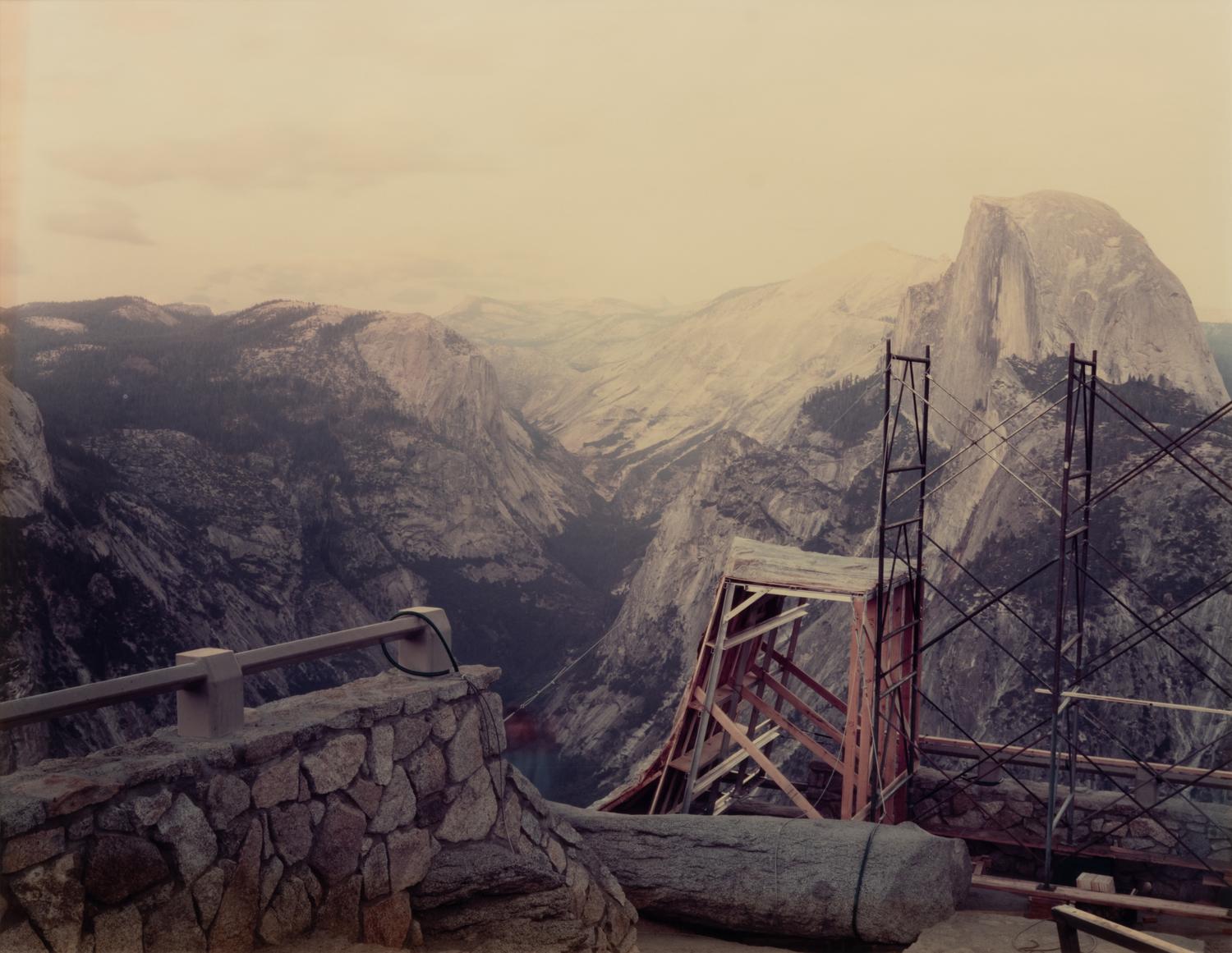 Set and Scaffolding for Star Trek V, Glacier Point
