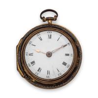J. Richards, London, Pair Cased Open Face Verge Pocket Watch