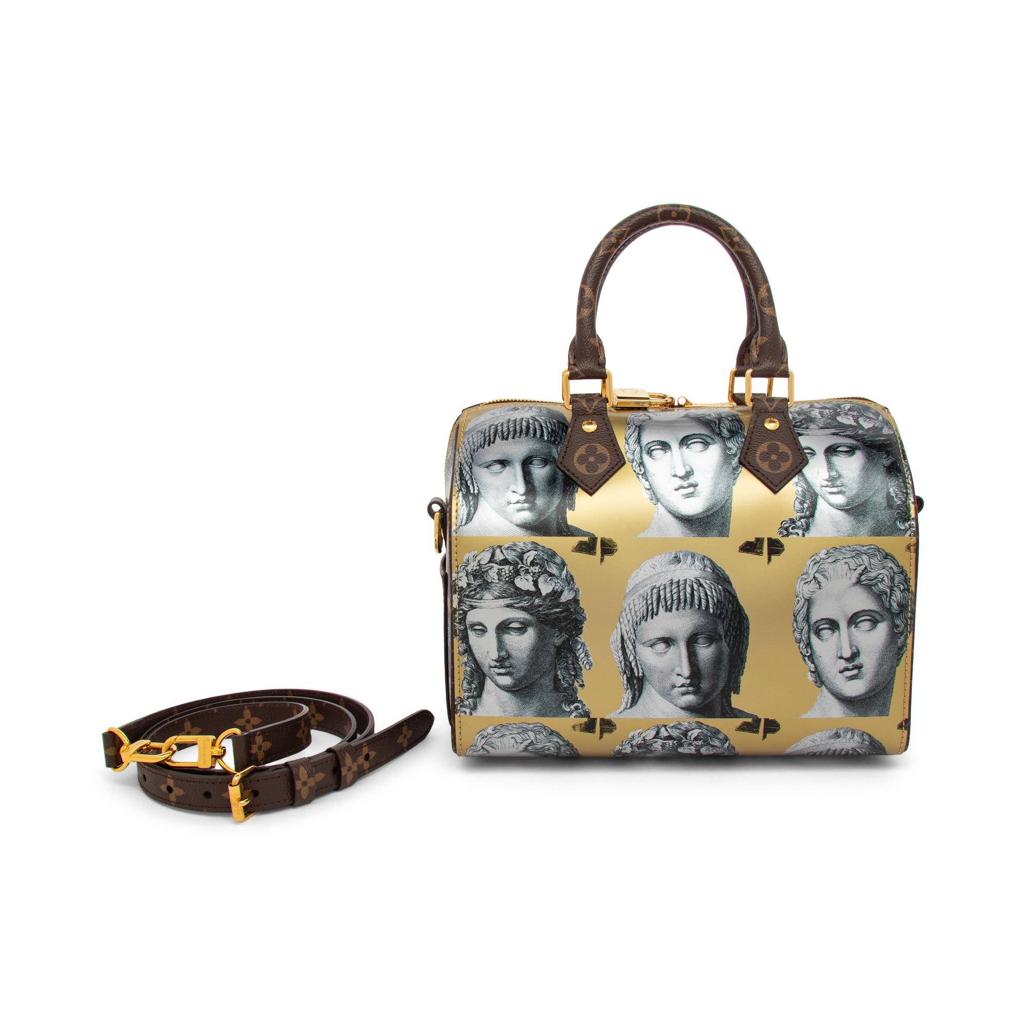 LOUIS VUITTON x FORNASETTI, LIMITED EDITION SPEEDY BANDOULIÈRE 25