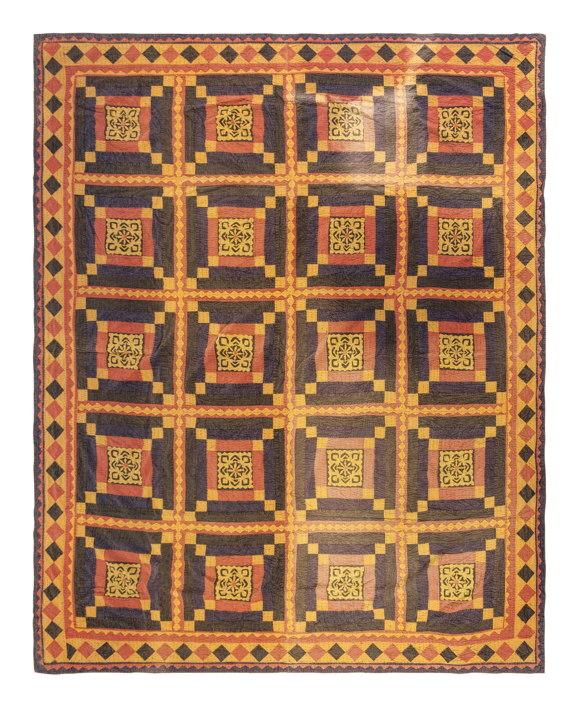 Three Patchwork Quilts