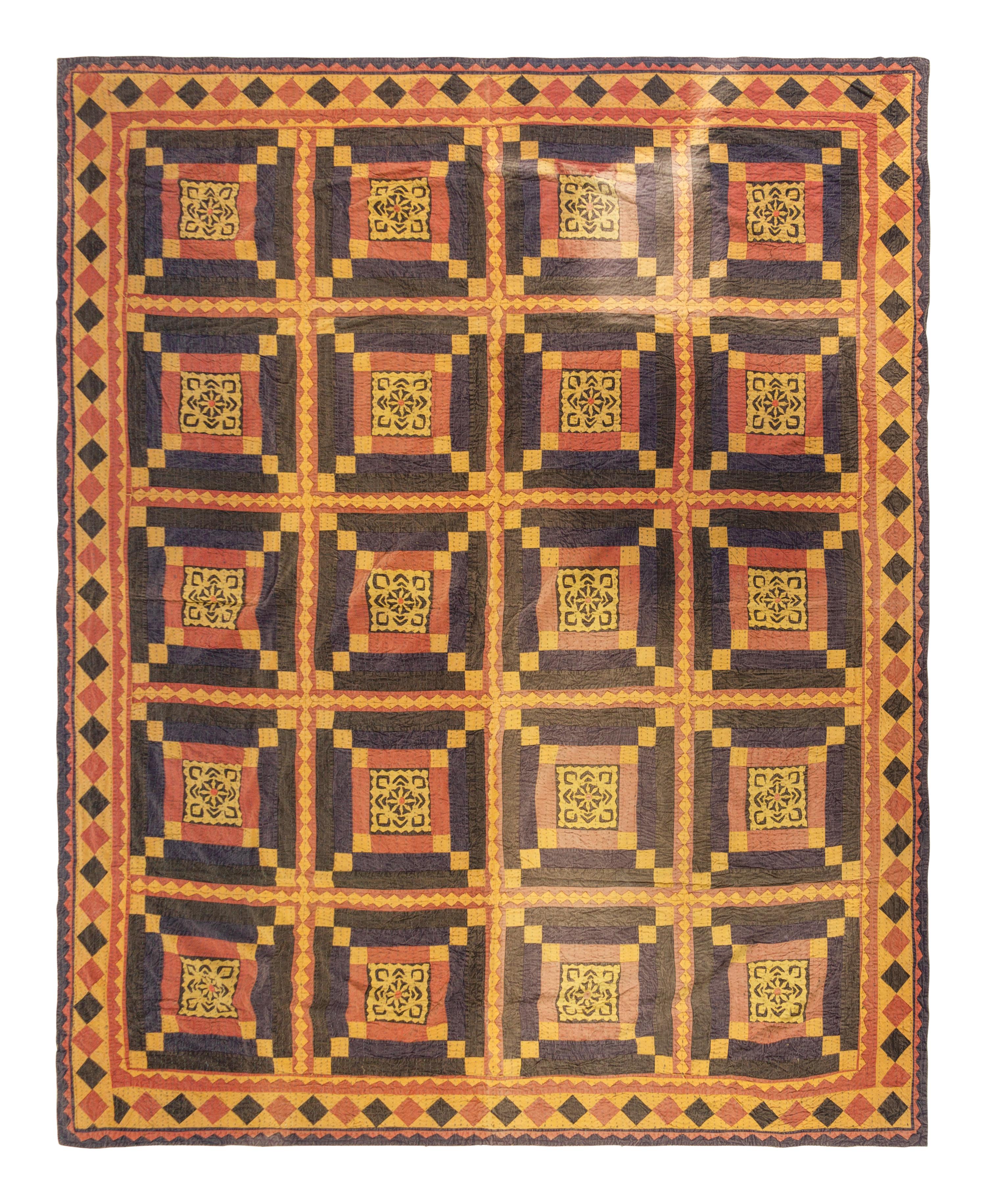 Three Patchwork Quilts
