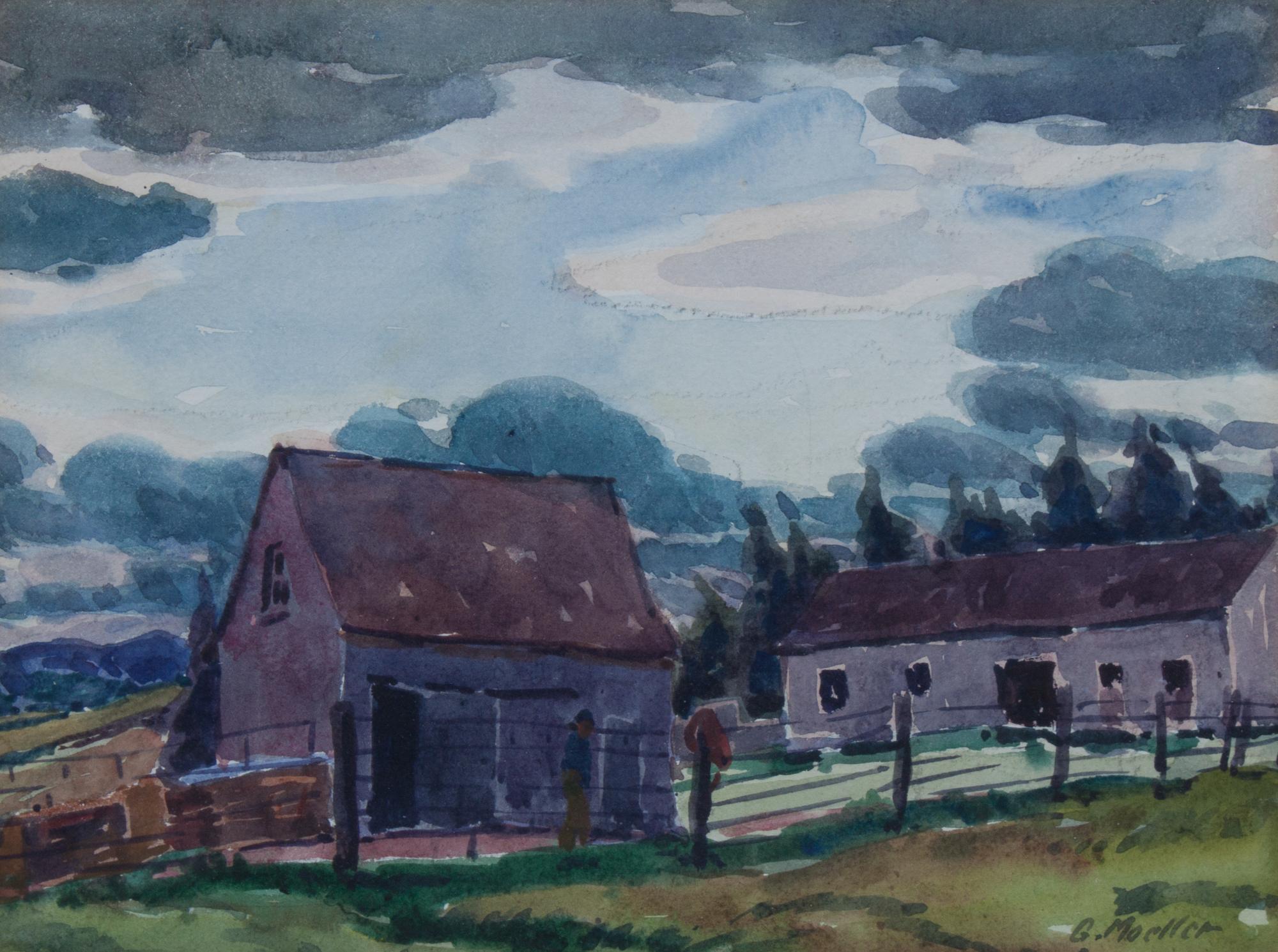 Gustave Moeller, (Wisconsin, 1881-1931), Cap-a-Lagle