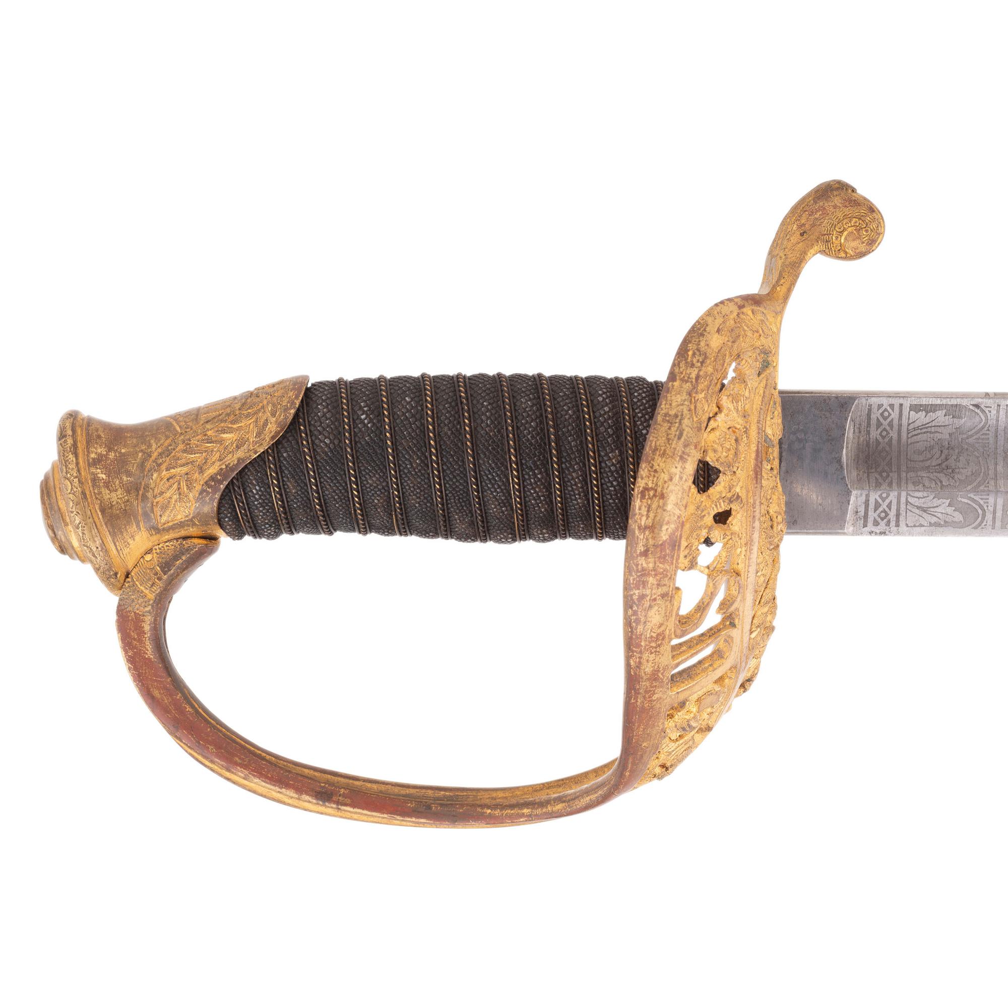 Imported US Model 1850 Staff & Field Officers Sword