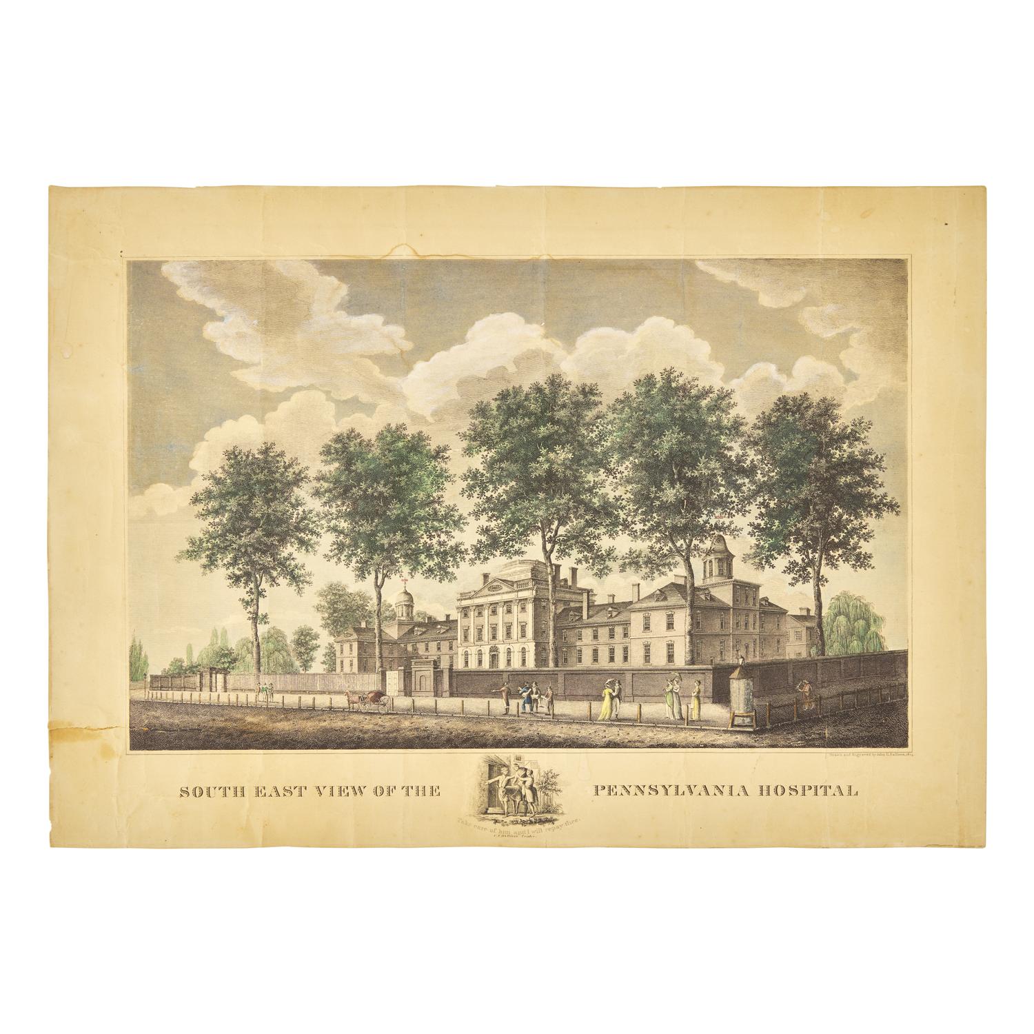 [Prints] Group of Nine Philadelphia Related Prints