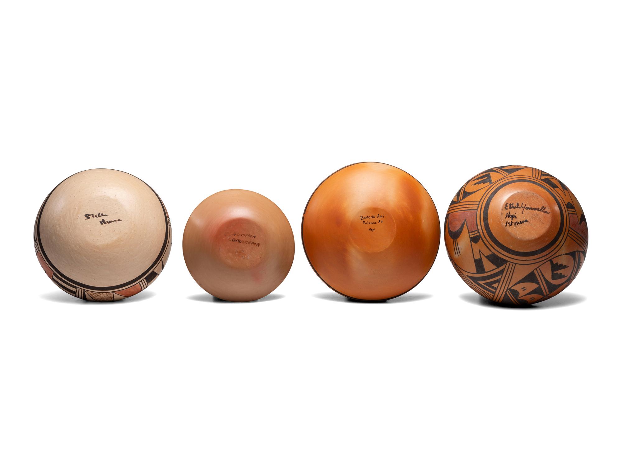 Collection of Hopi Pottery