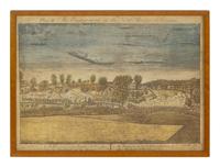 A Set of Four American Colored Prints