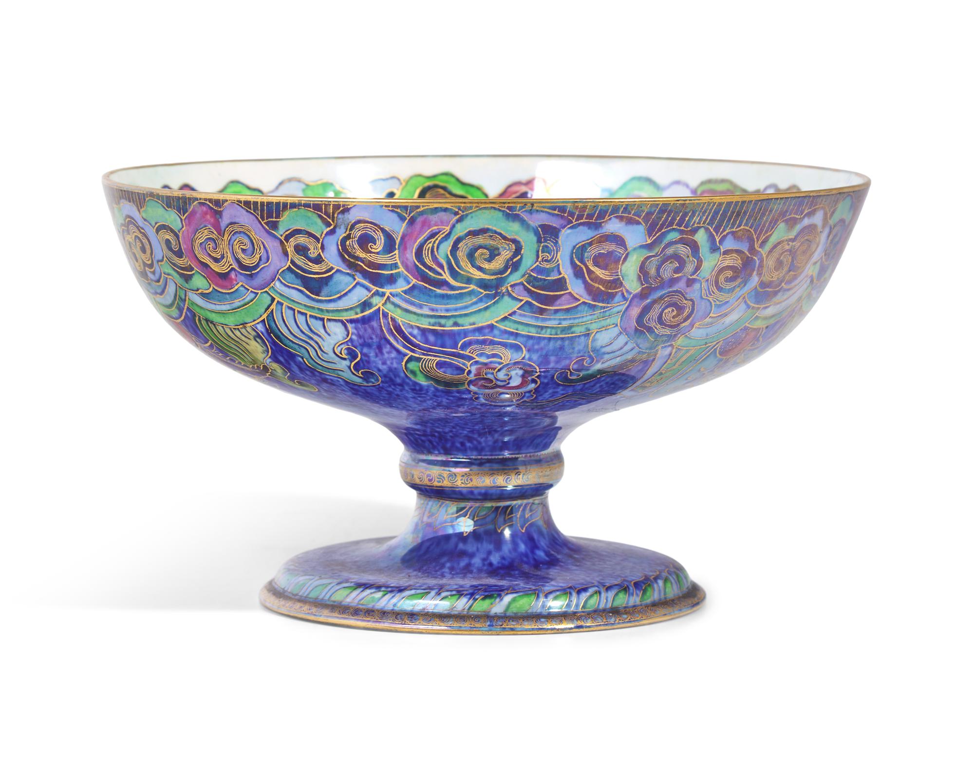A Wedgwood Lustreware Footed Bowl