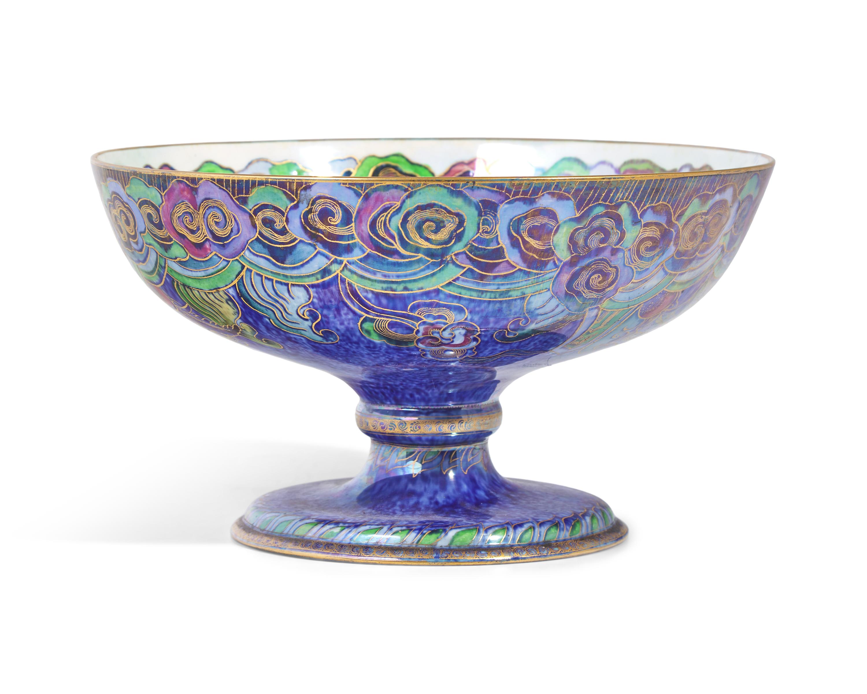 A Wedgwood Lustreware Footed Bowl