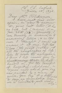 Carroll, Lewis (Charles Lutwidge Dodgson). Group of 8 Autograph Letters, signed