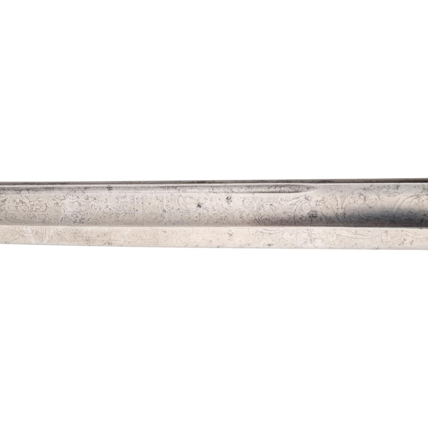 Ames Model 1850 Staff & Field Officers Sword Presented to Major W.G. Bartholomew 27th Mass Infantry - Twice POW & WIA with Two CDV's