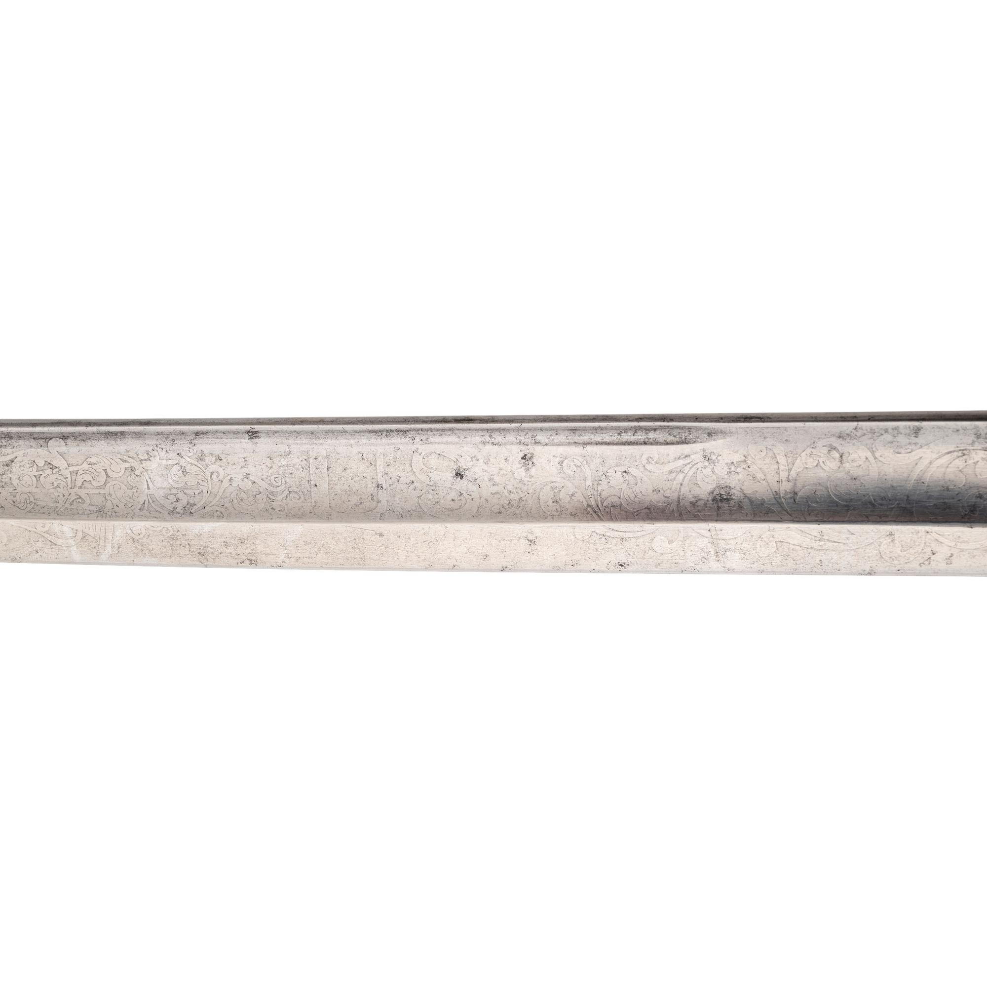 Ames Model 1850 Staff & Field Officers Sword Presented to Major W.G. Bartholomew 27th Mass Infantry - Twice POW & WIA with Two CDV's