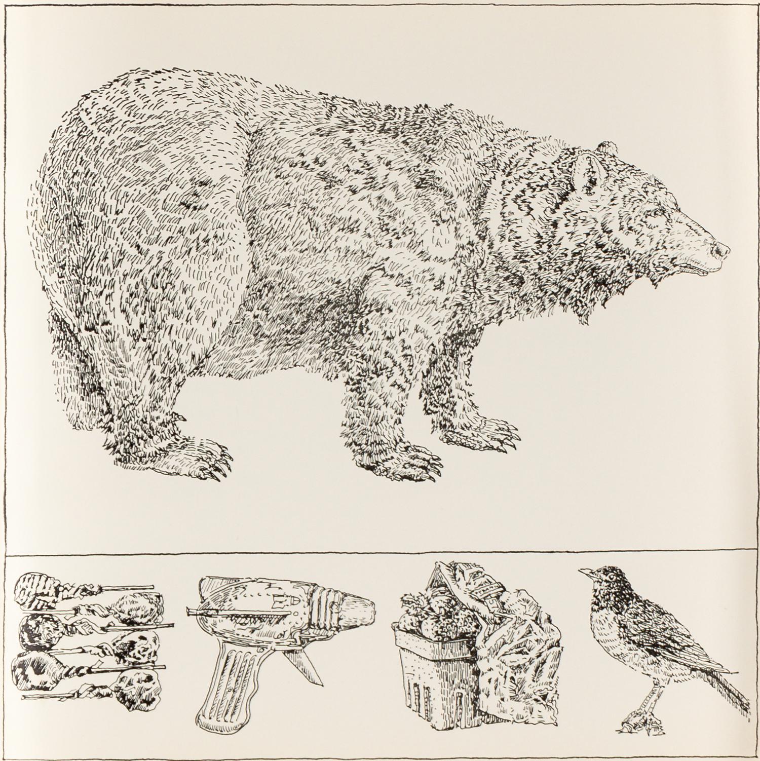 Twelve Works from Rubber Stamp Portfolio , 1976-1977