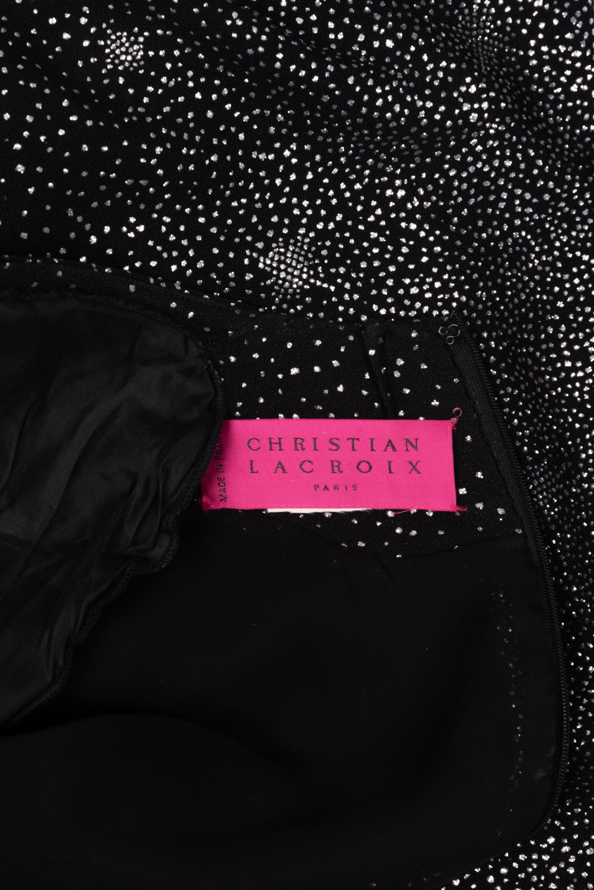 Christian Lacroix Star Embellished Evening Dress, 1998