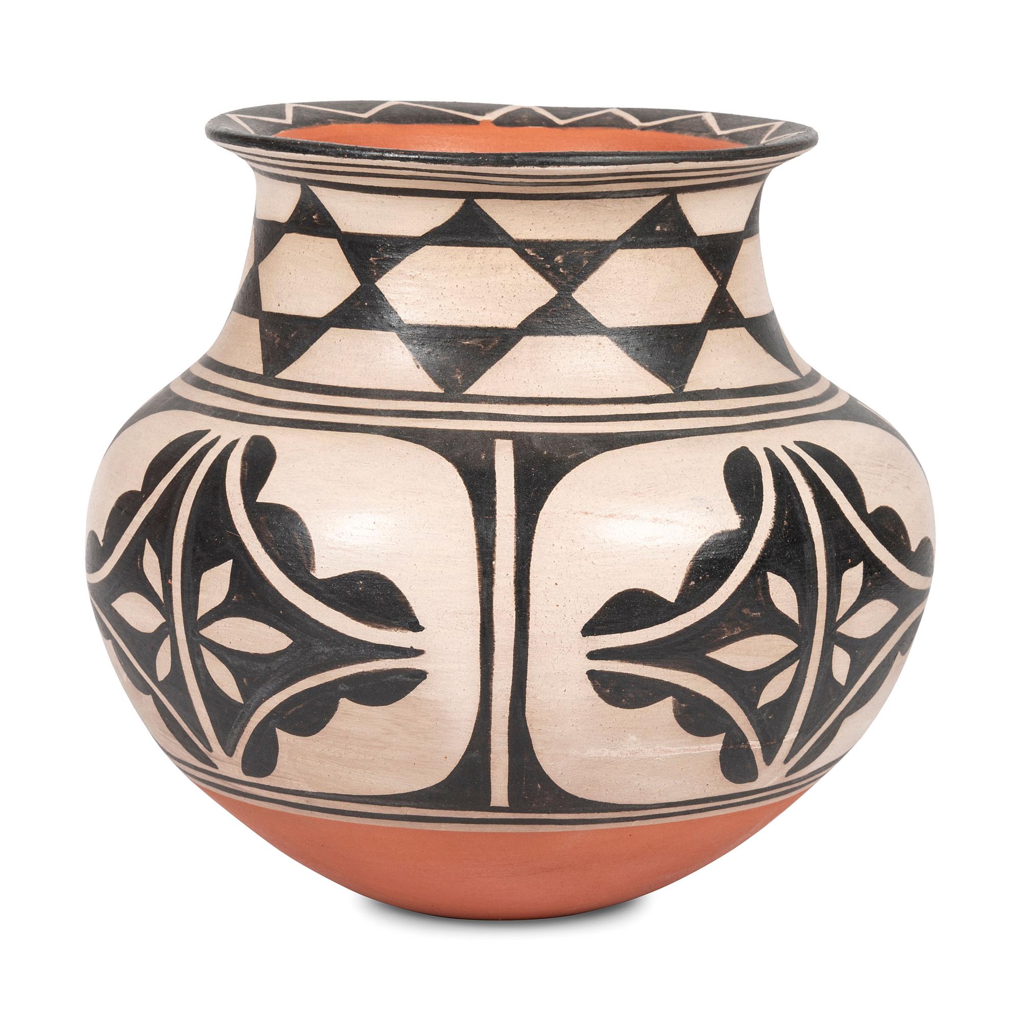 Polychrome Pottery Jar