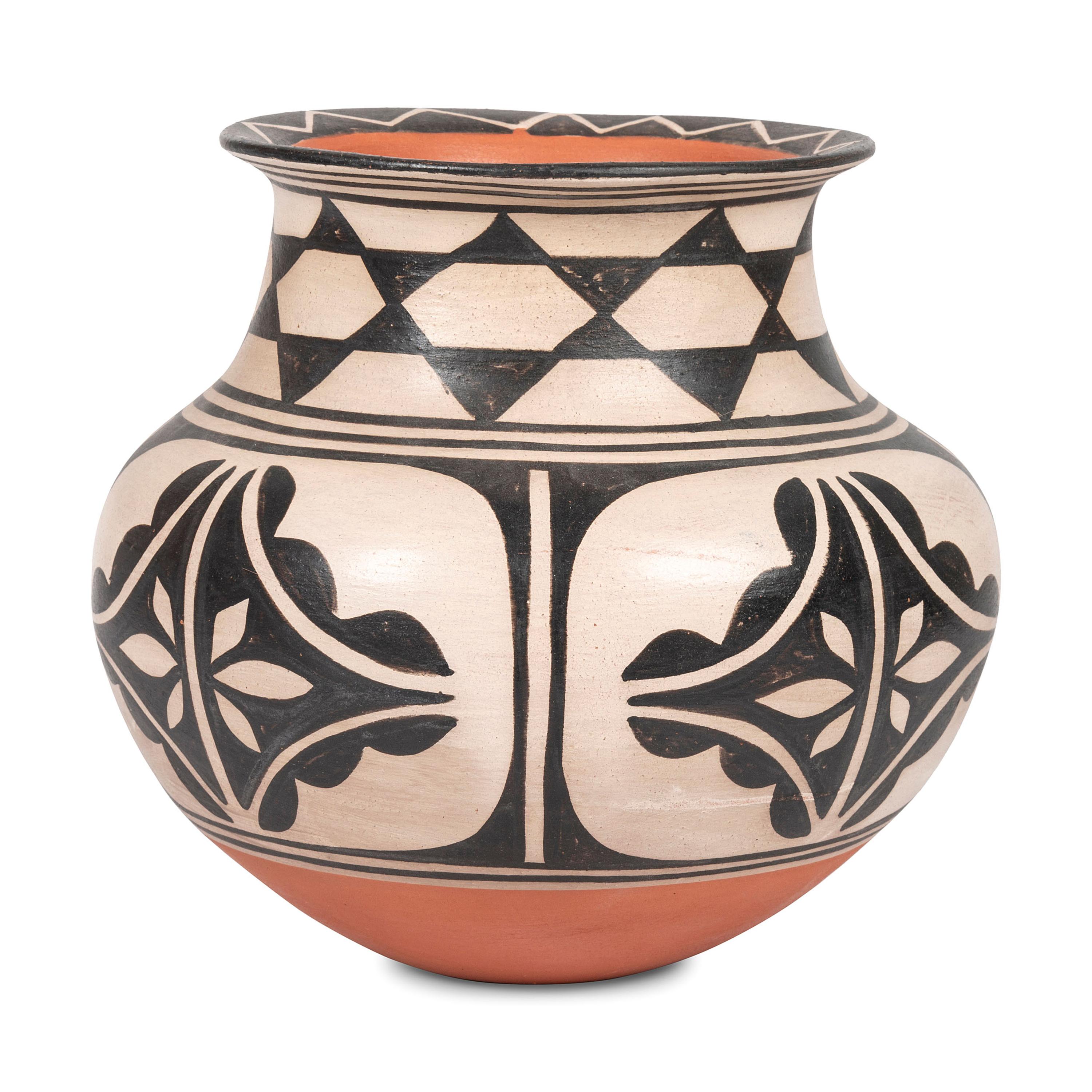 Polychrome Pottery Jar