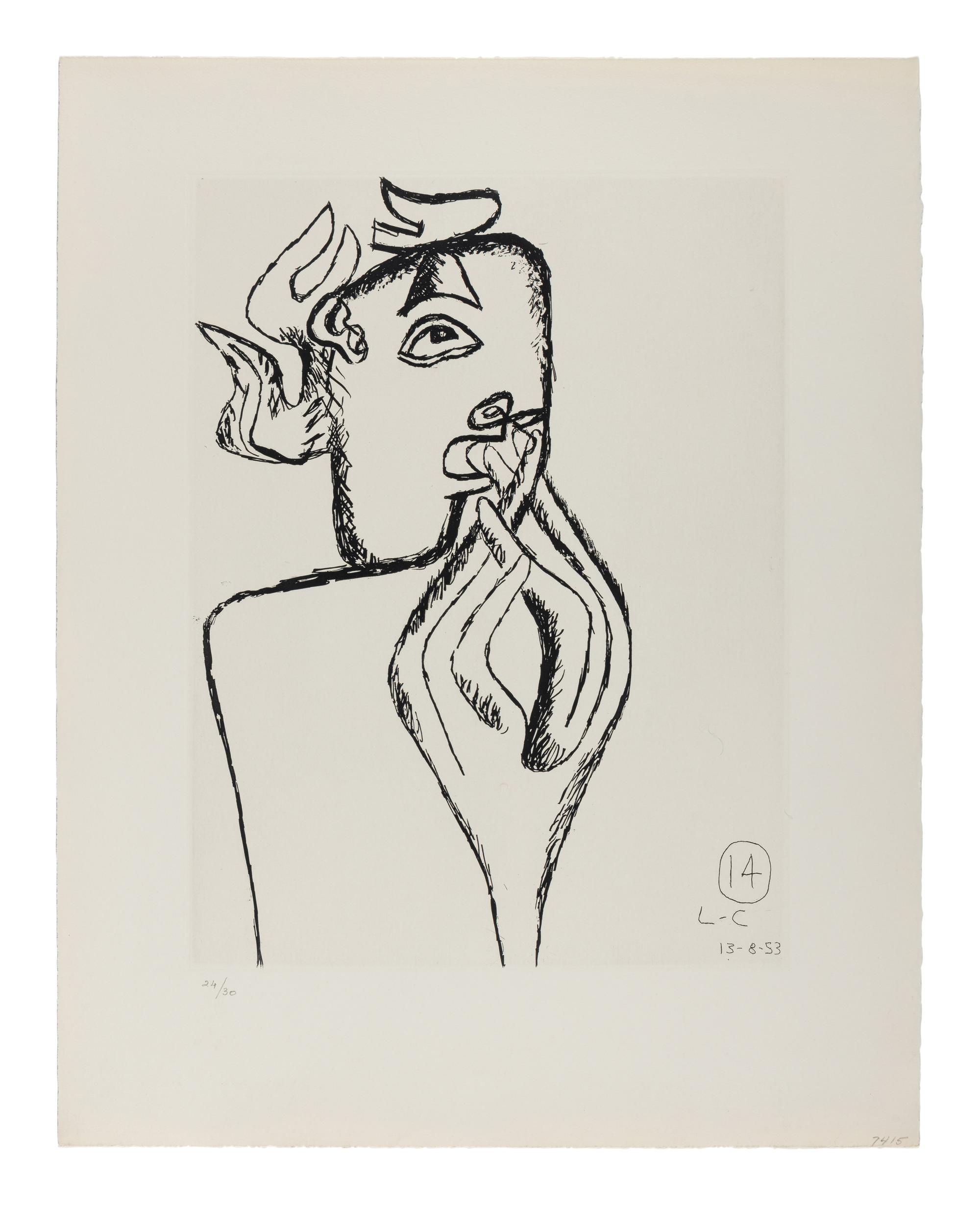 A group of three prints from Unité , 1963-65