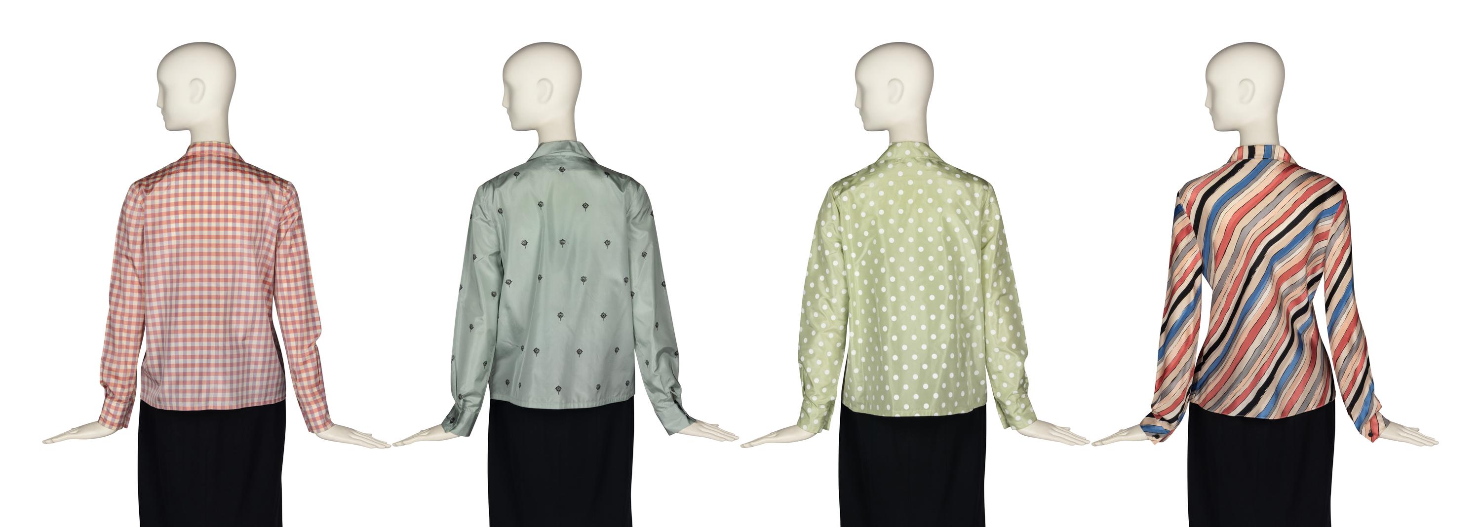 Four Geoffrey Beene Blouses
