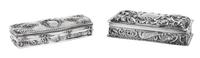 Two European Trinket Boxes, , comprising and English and a continental example