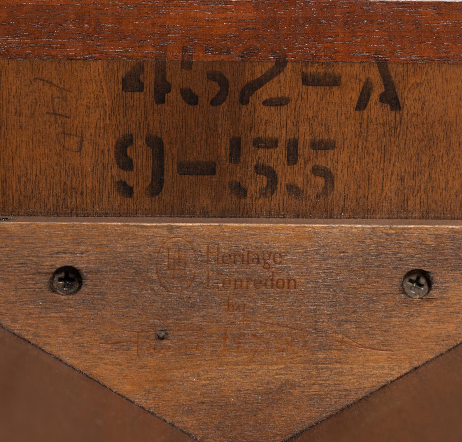 Taliesin Triangular Table Heritage Henredon, USA 1955