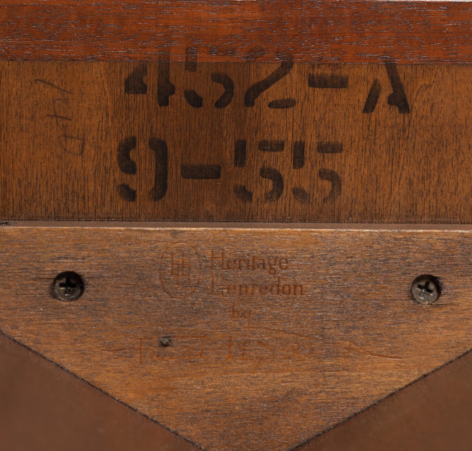 Taliesin Triangular Table Heritage Henredon, USA 1955