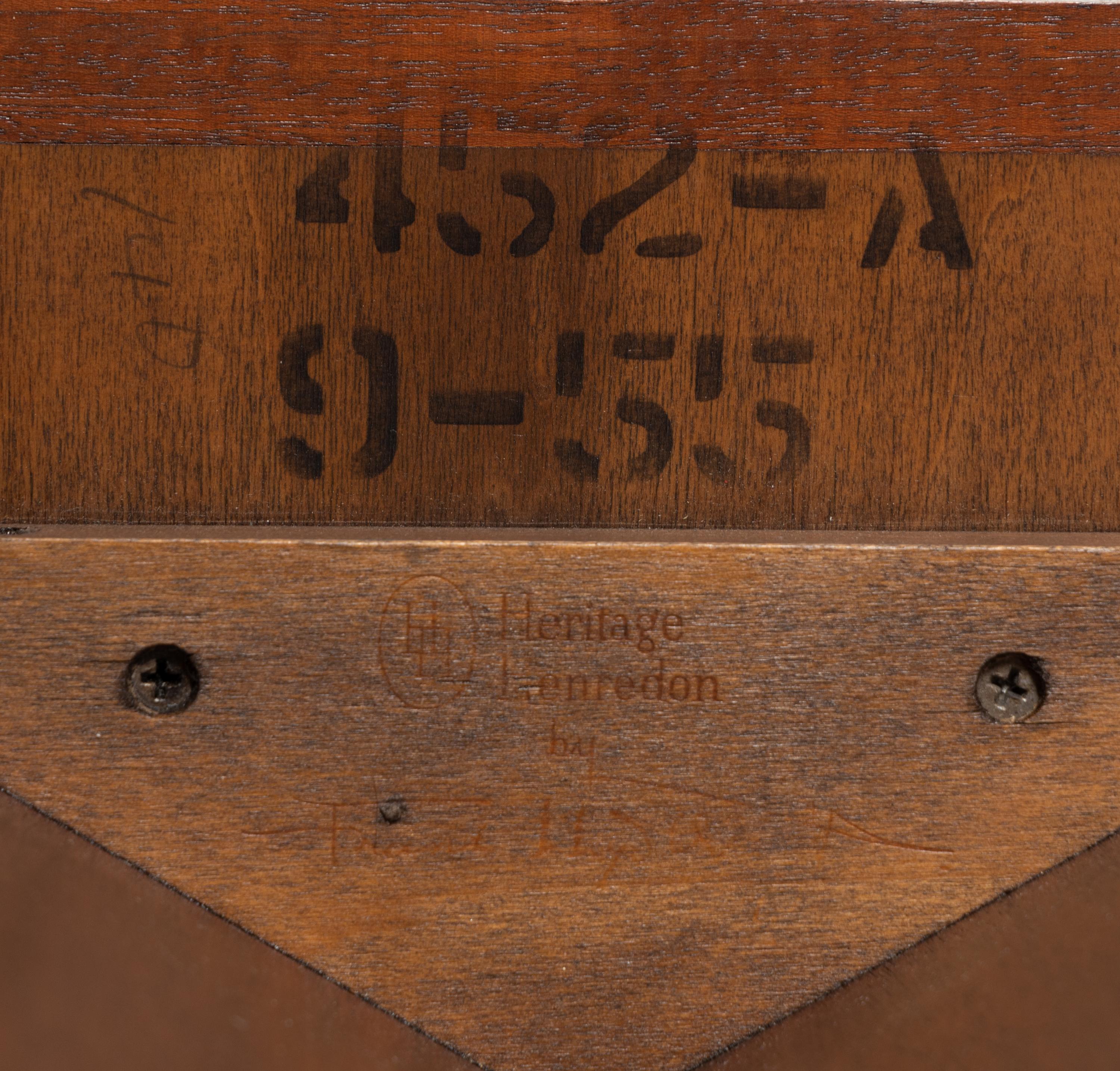 Taliesin Triangular Table Heritage Henredon, USA 1955