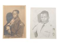 [WORLD WAR II]. Archive identified to African American Sergeant William T. Carter.