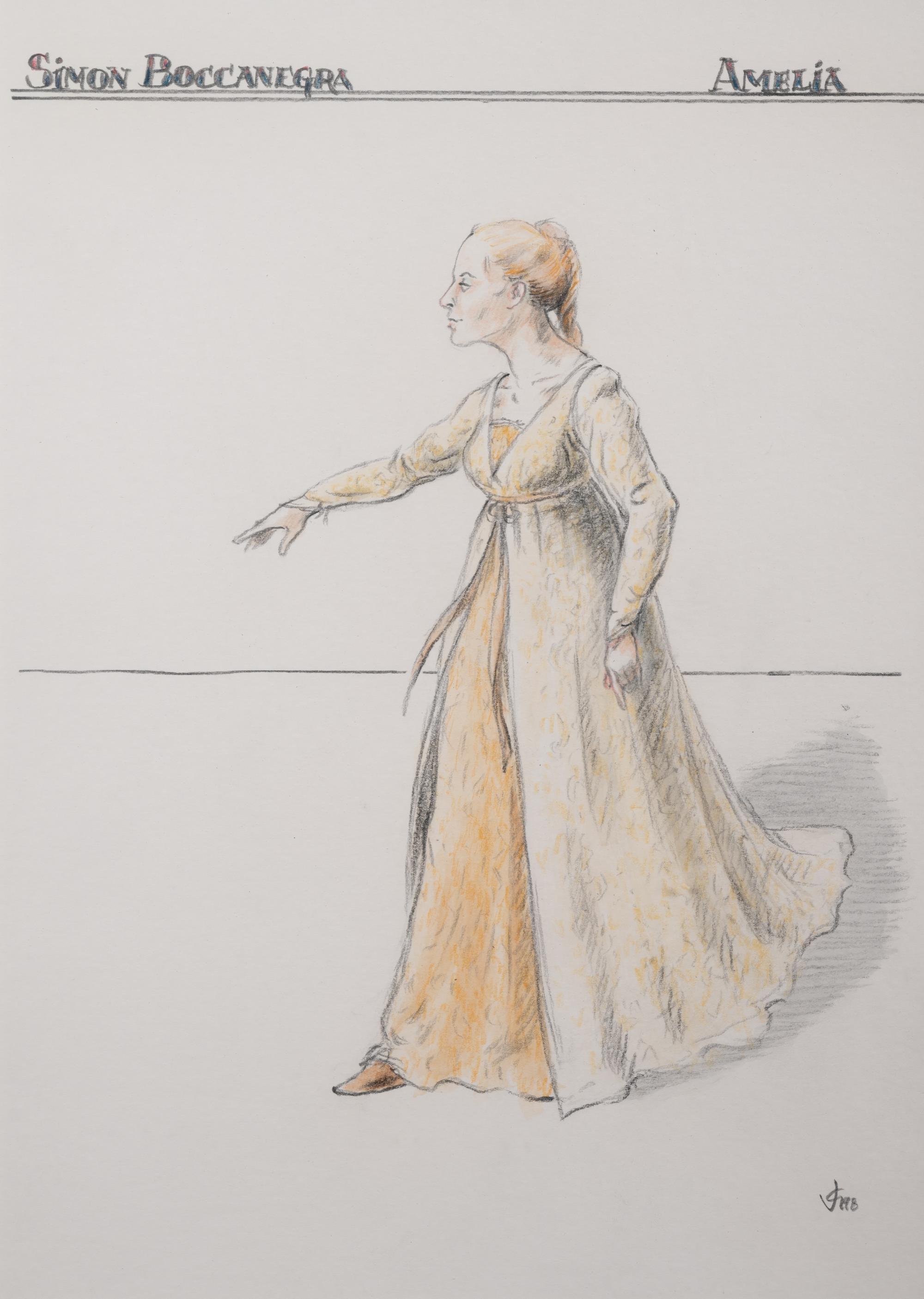 Seven Conceptual Opera Costume Illustrations, Late 1960s-2012