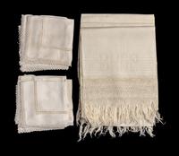 Bertha Palmer's Personal Items: Vanity Items and Fan, 1890-1910