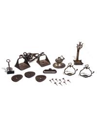 A Group of Metal Articles
