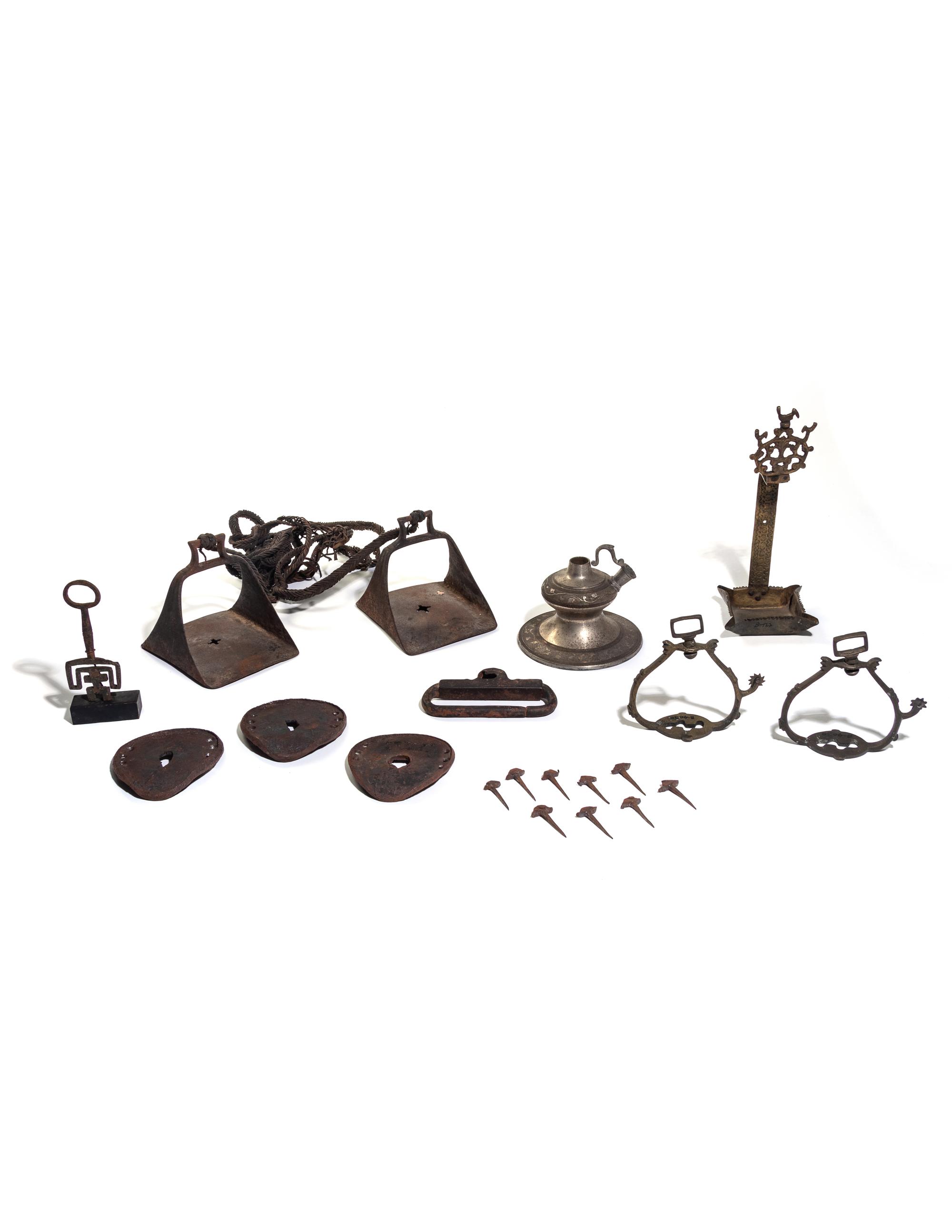 A Group of Metal Articles