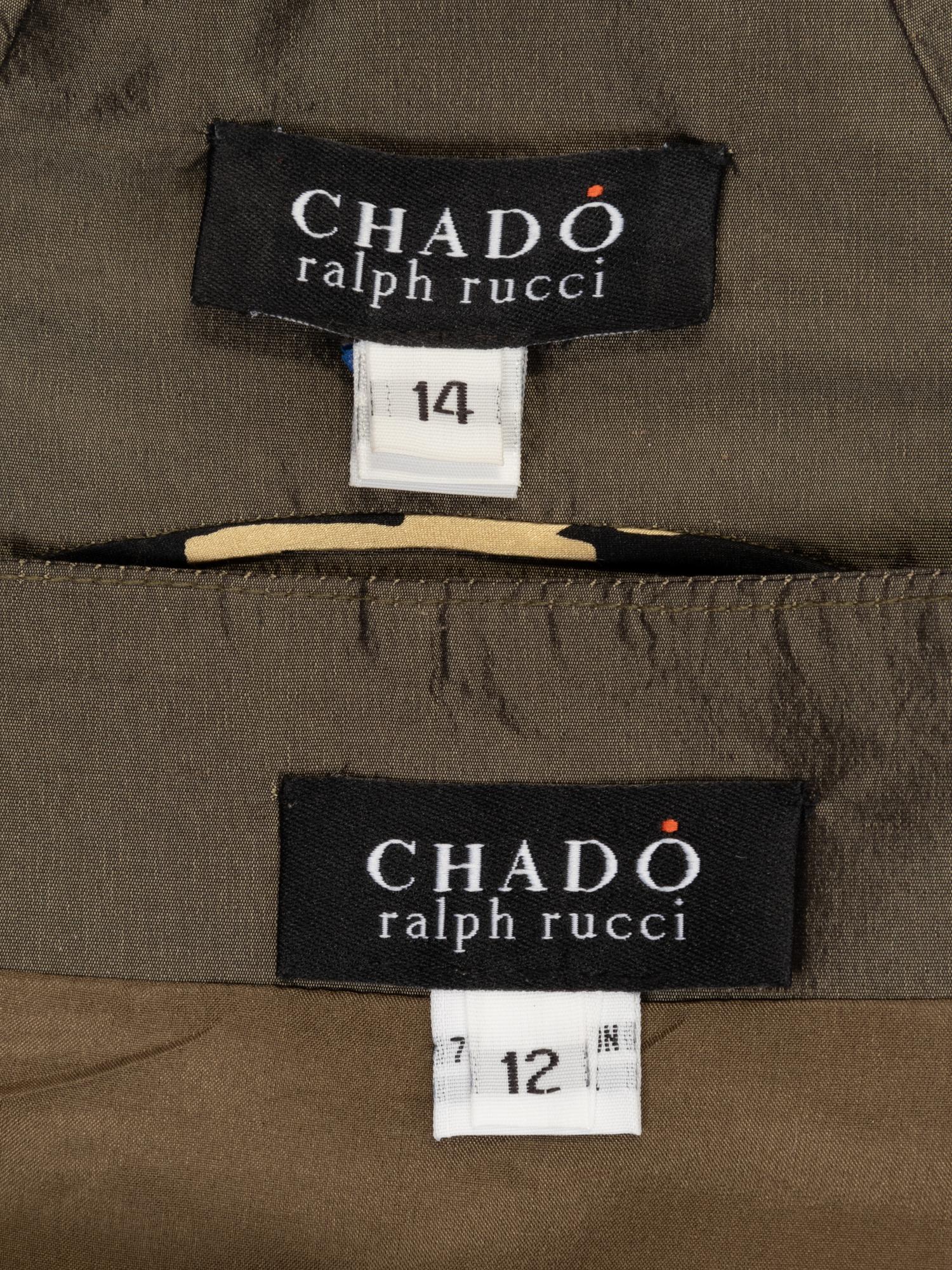 Two Chado Ralph Rucci Skirt Suits, 2000-10s