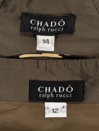 Two Chado Ralph Rucci Skirt Suits, 2000-10s