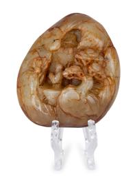 A Carved Hardstone Mountainscape — 19TH/20TH CENTURY