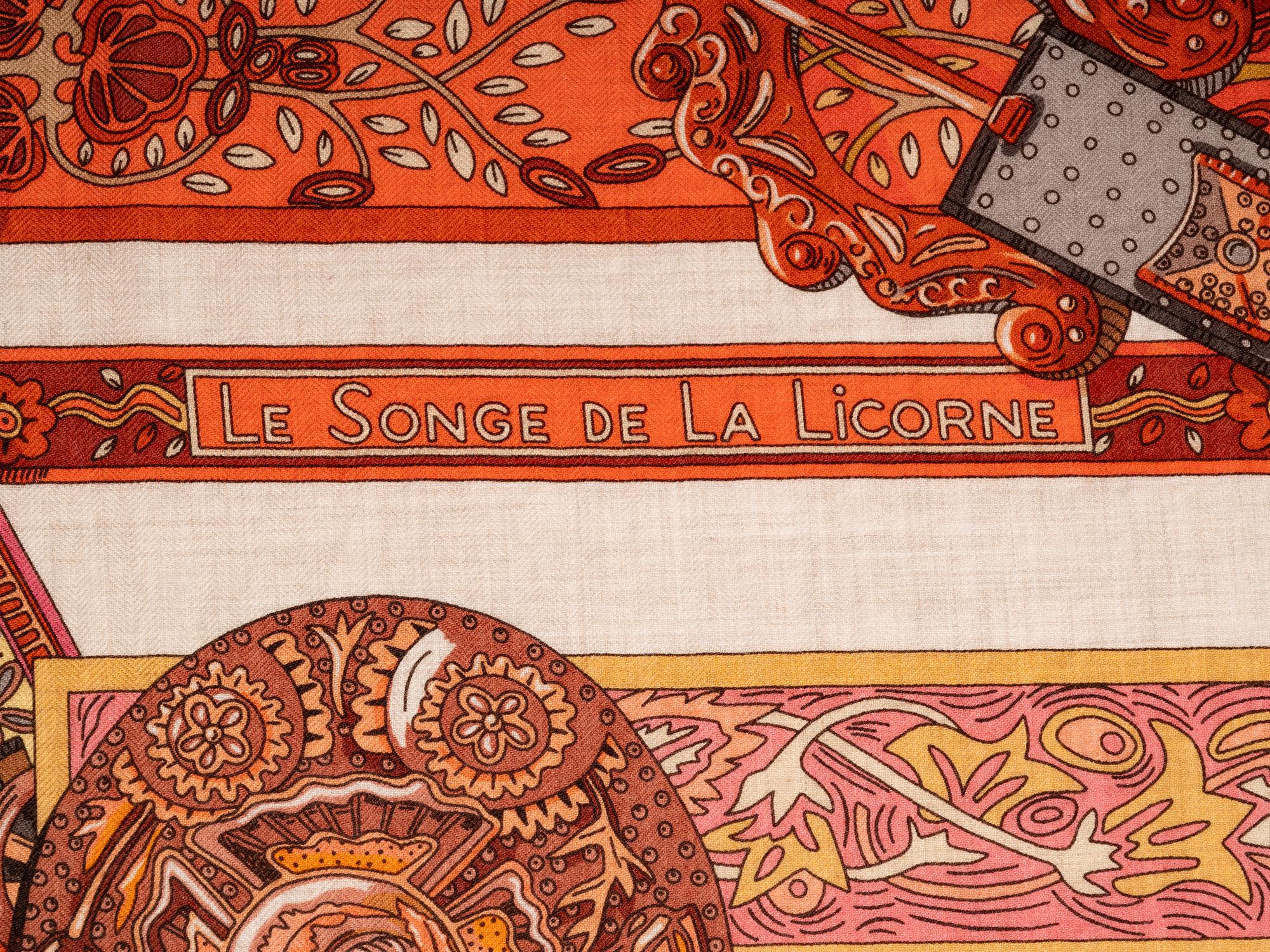 Hermès 140cm Cashmere/Silk Scarf