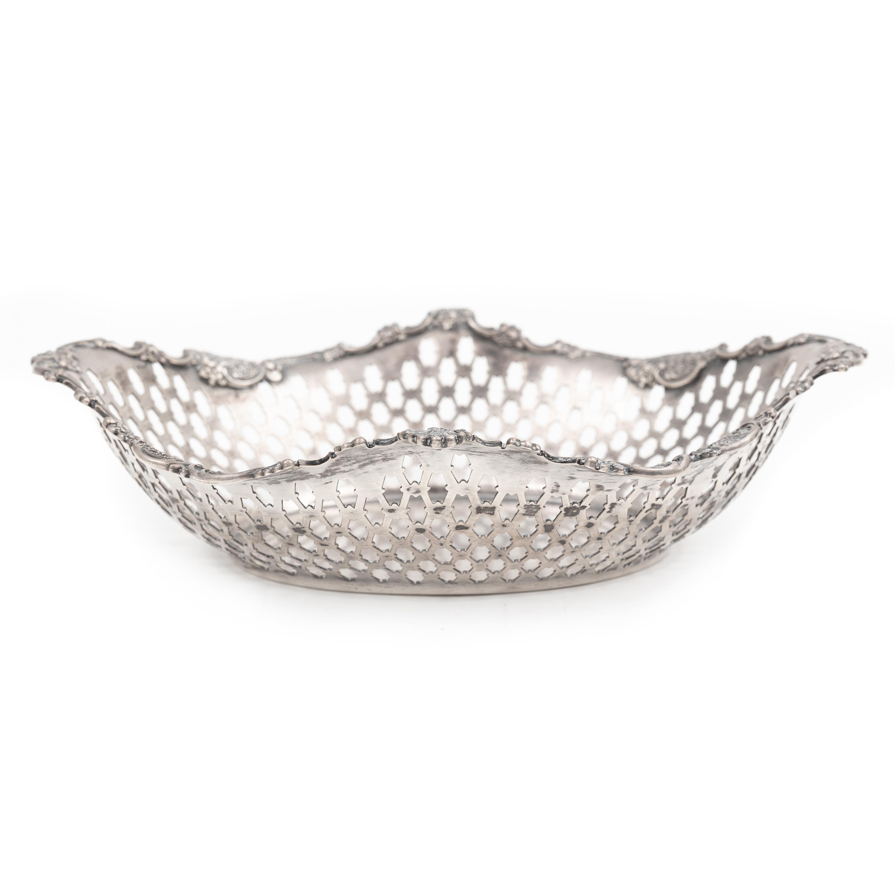 A Tiffany and Co. Silver Bread Basket