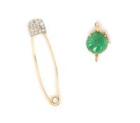 A Collection of Yellow Gold and Multigem Jewelry 1.50 dwts.